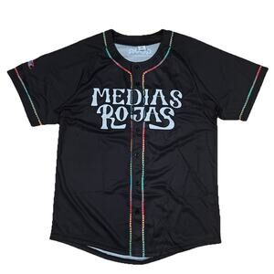 2024 Boston Red Sox Medias Rojas Jersey Size Medium Hispanic Night Baseball Goya
